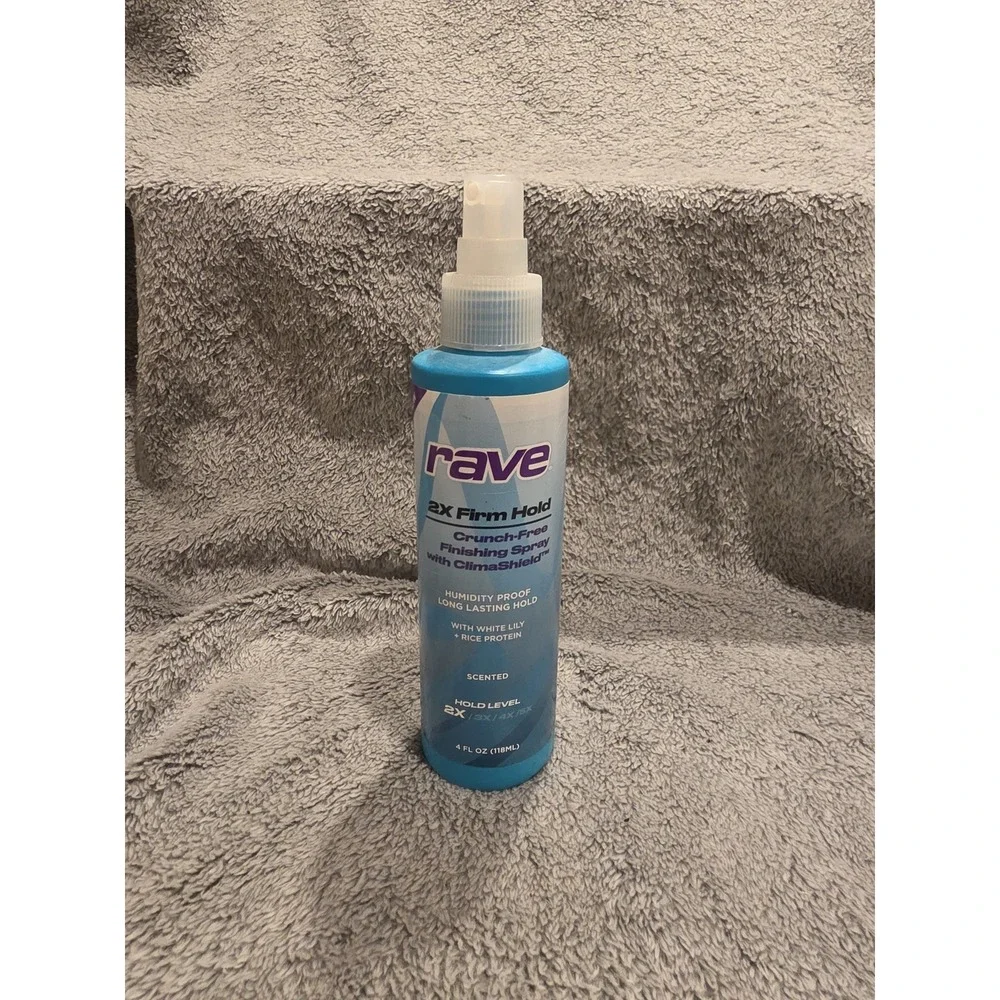 Rave 2x firm hairspray scented 4 fl‎ oz bottle
